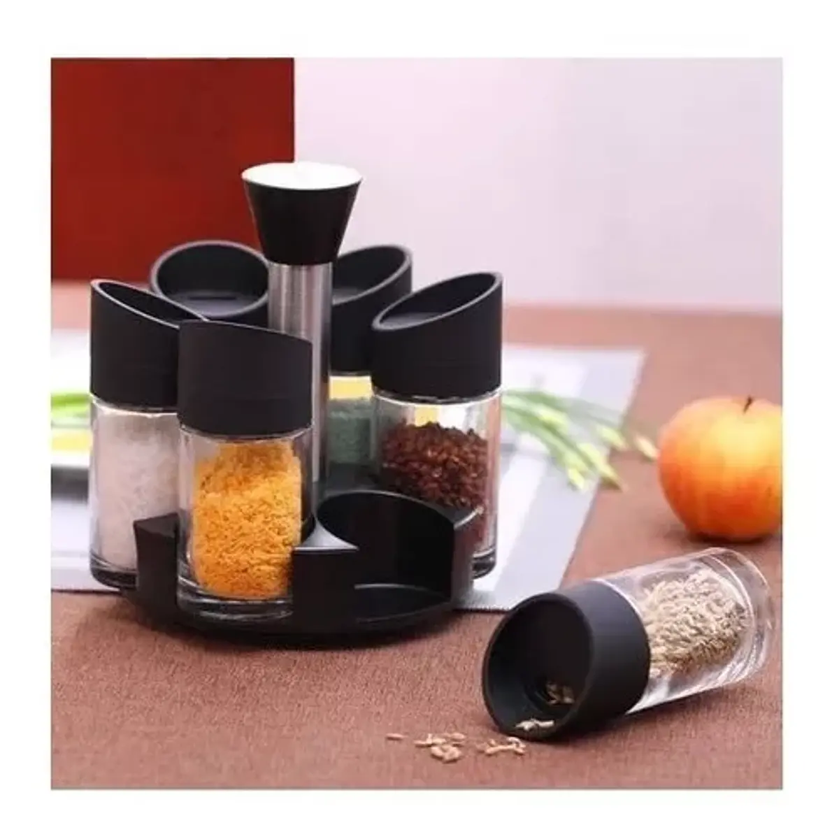 Juego de Especias Giratorios para Cocina