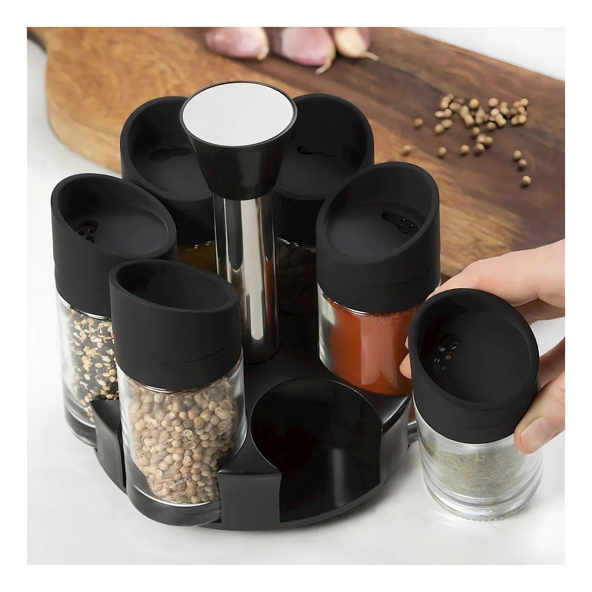 Juego de Especias Giratorios para Cocina